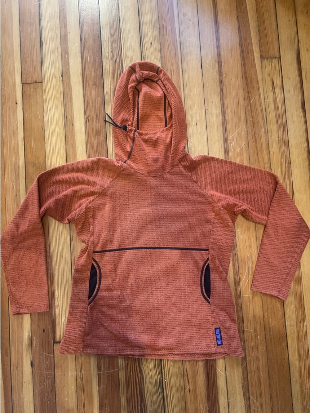 Micro Grid Melanzana Rust Orange